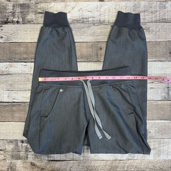 FIGS Zamora 2.0 Jogger Medical Nurse Scrubs Pants Grey Size XXS - Picture 3 of 8